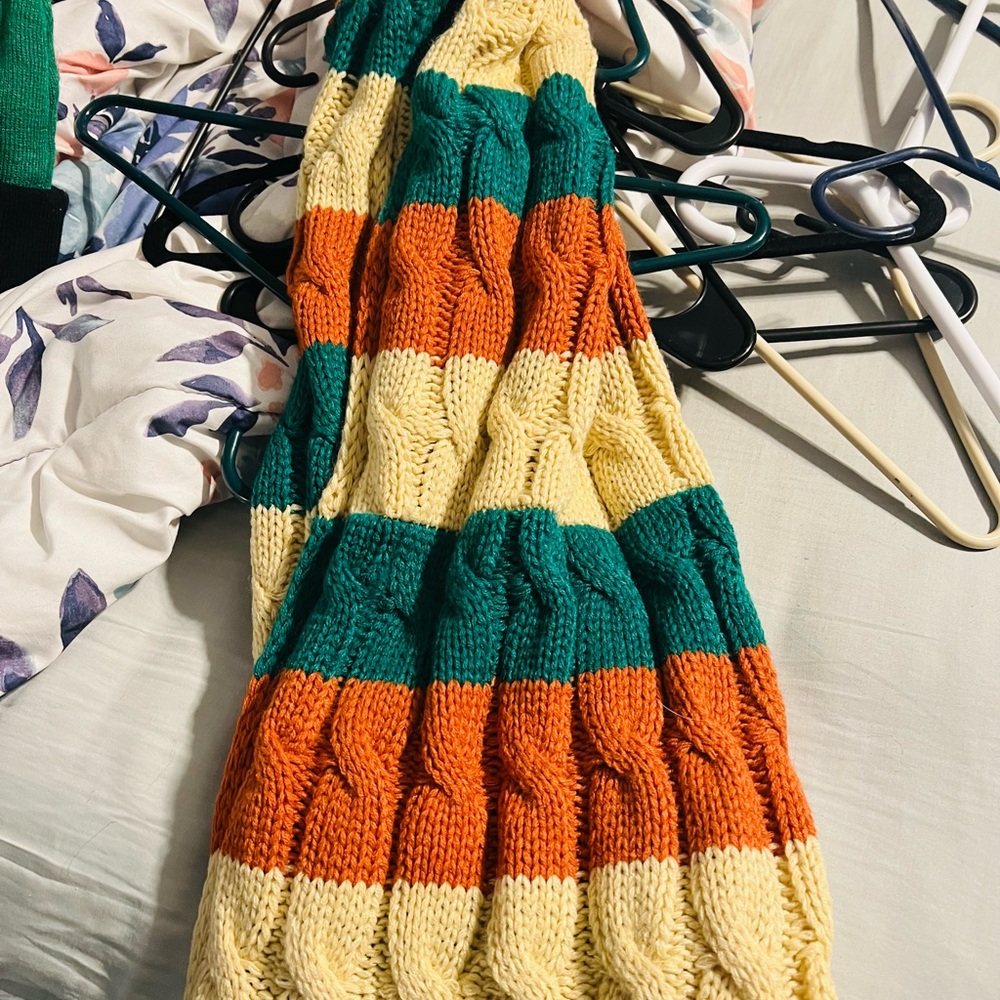 Unisex Irish Flag Infinity scarf. Never worn.
